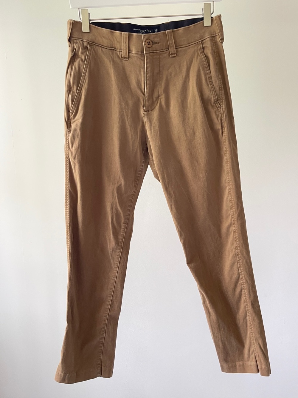 Abercrombie & Fitch Tan Straight Chino Pants W29L30